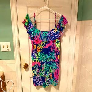 Lilly Pulitzer Klea Off the Shoulder Romper
